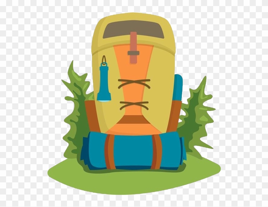 Backpack Drawing Bidezidor Kirol Illustration Clipart