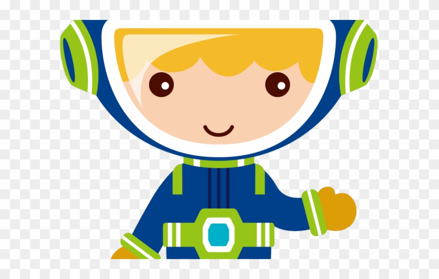 Astronaut Clipart Little Girl - Png Download
