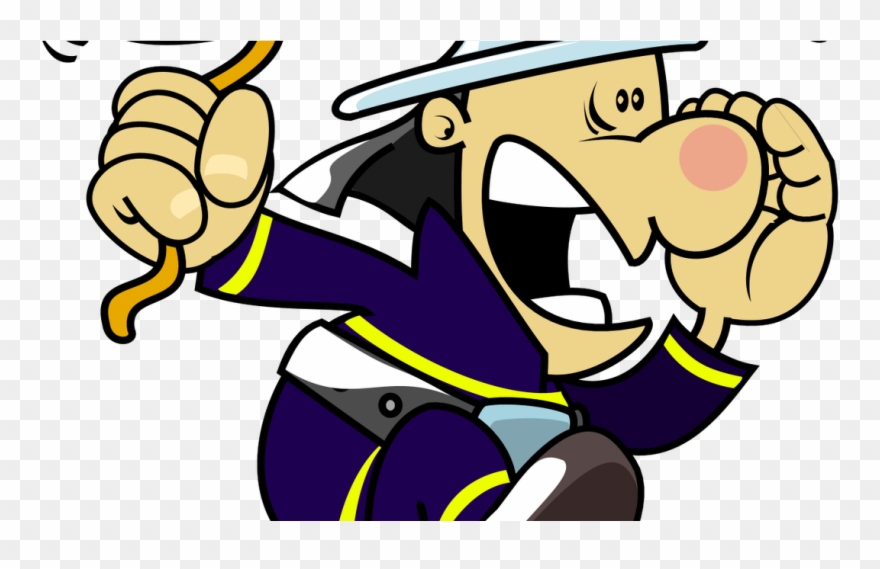 Firefighter Clipart Flag - Png Download