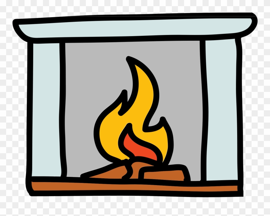 Fireplace Icon Clipart