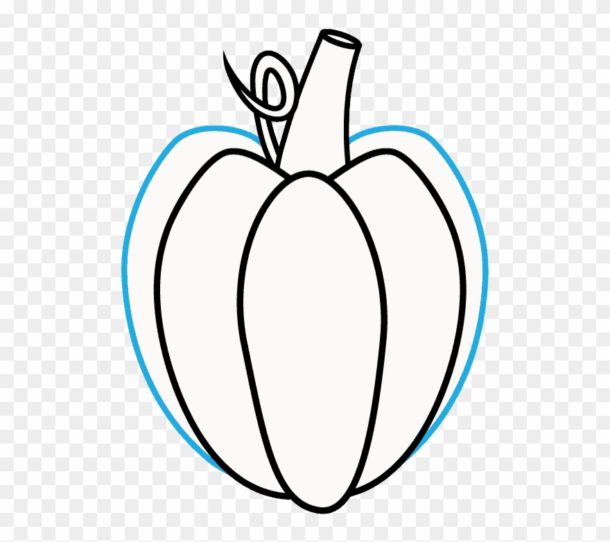 How To Draw Pumpkin Clipart