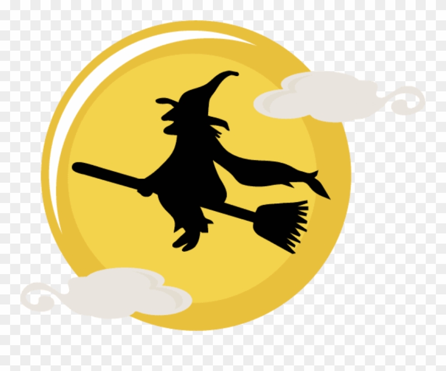 Free Png Download Halloween Witchblack And White Png Clipart
