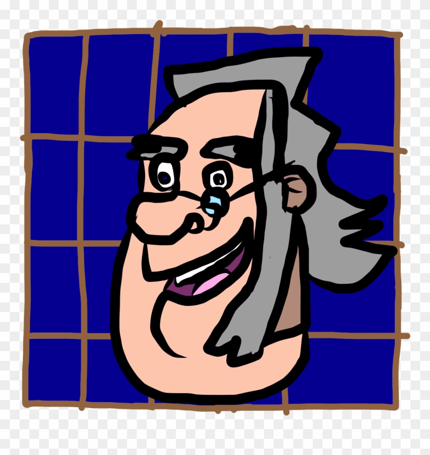 Old Man Beauty's Dad Clipart