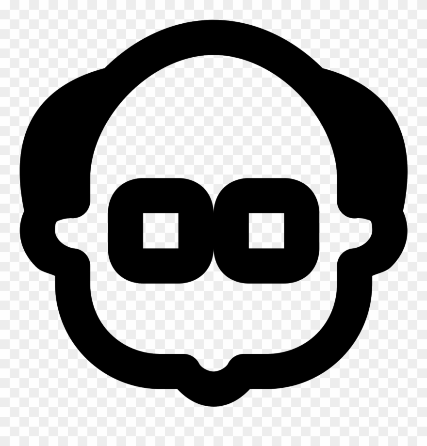 Old Man Icon Clipart