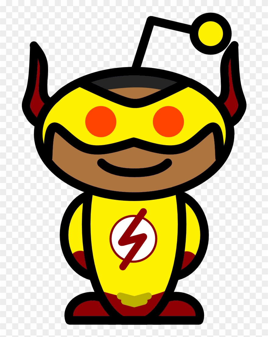 Kid Flash Snoo Clipart