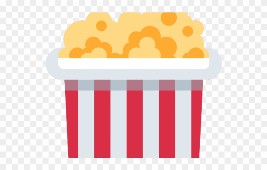 Emoji Clipart Popcorn - Png Download