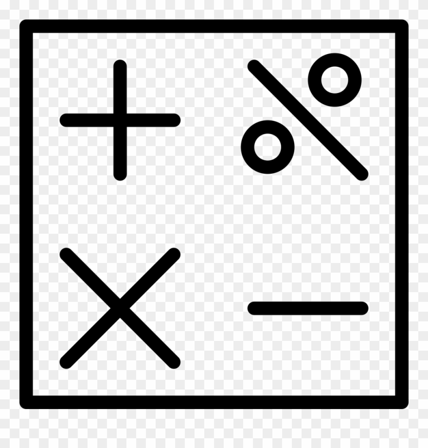 Mathematical Symbols Comments Clipart
