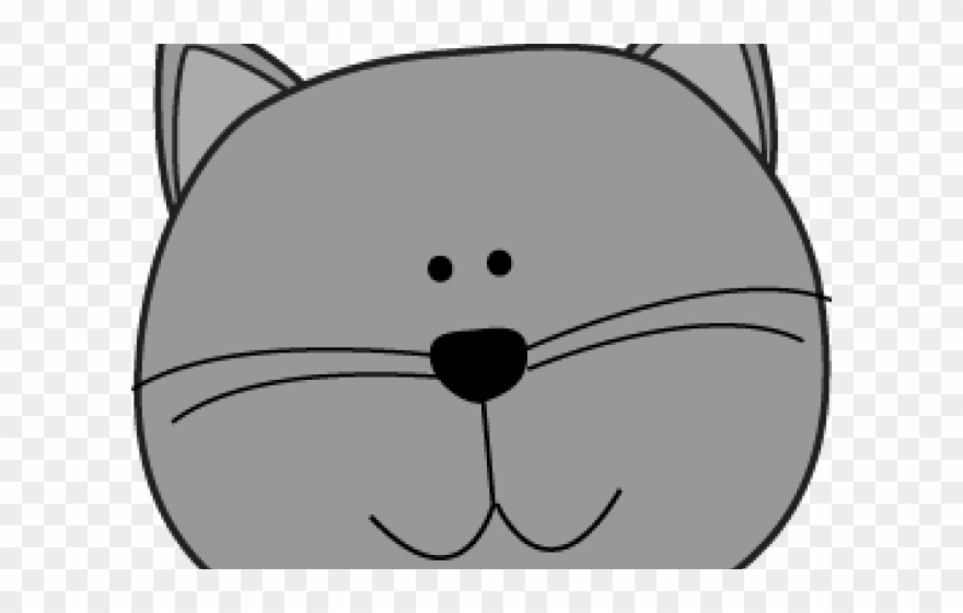 Gray Clipart Cat - Png Download