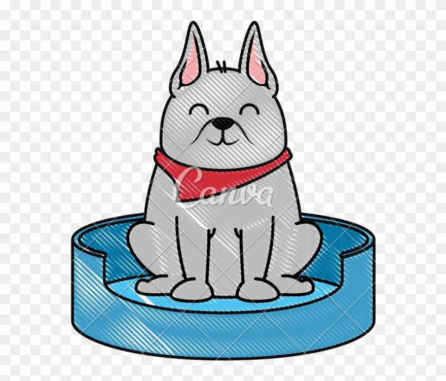 Cute Dog In The Clipart