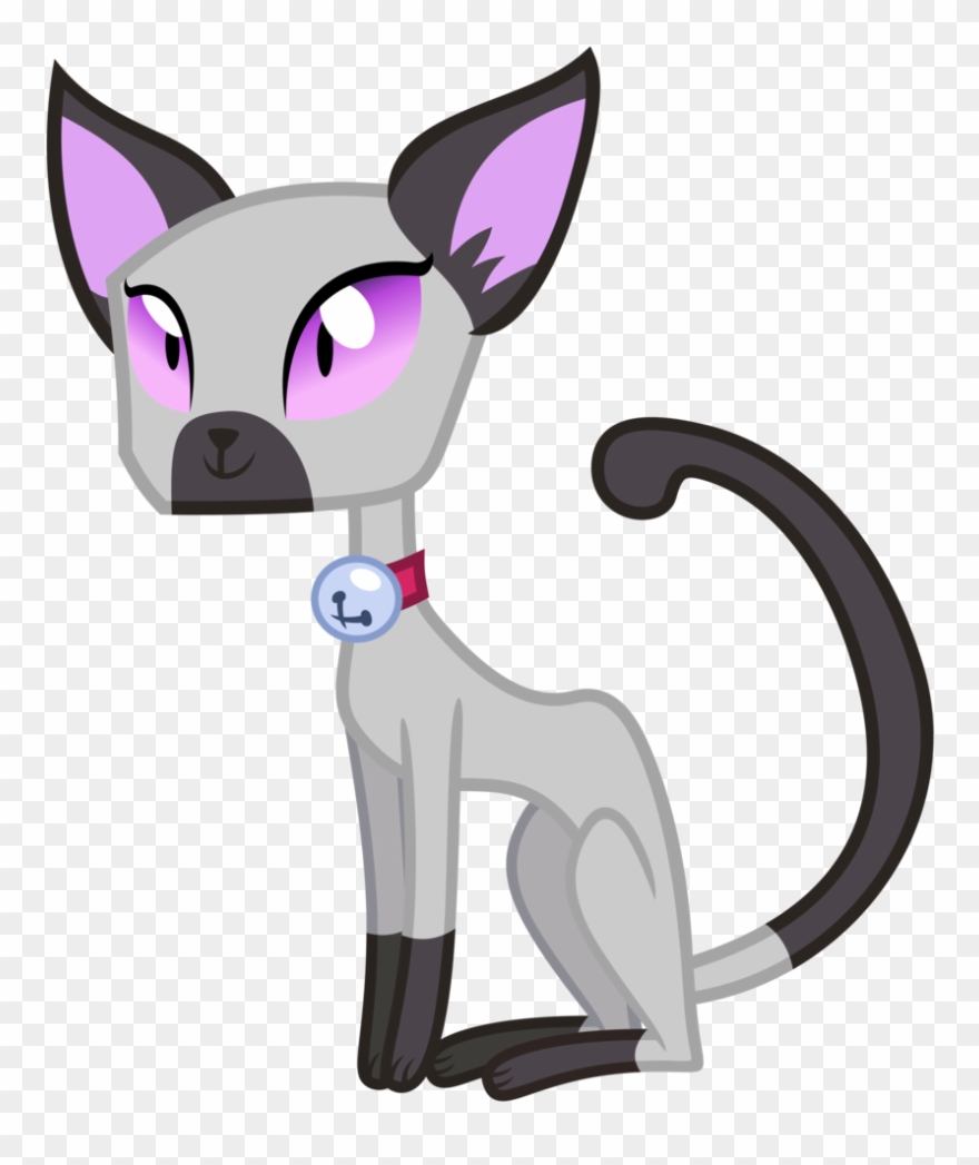 Vector Cats Siamese Clipart