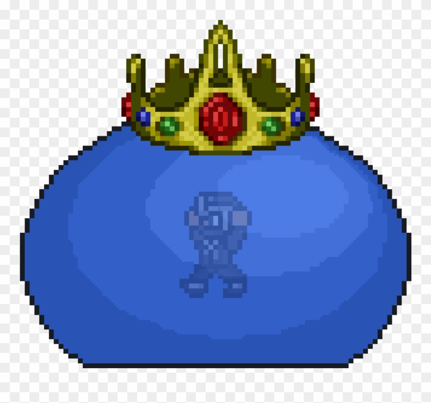 Terraria Slime King Transparent Background Clipart