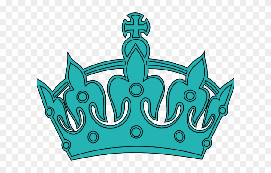 Dark Clipart Blue Crown - Png Download