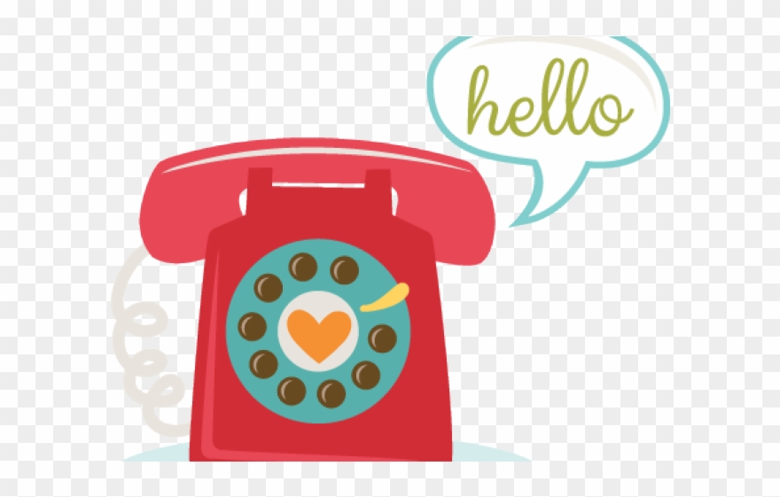 Telephone Clipart Hello - Png Download