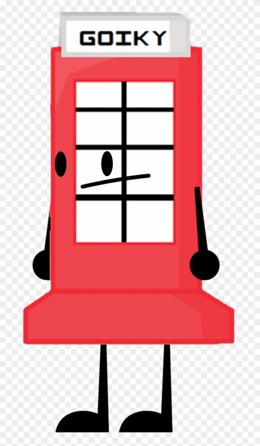 Telephone Booth 3 Clipart