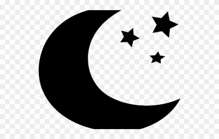 Crescent Clipart Crescent Moon Star - Png Download