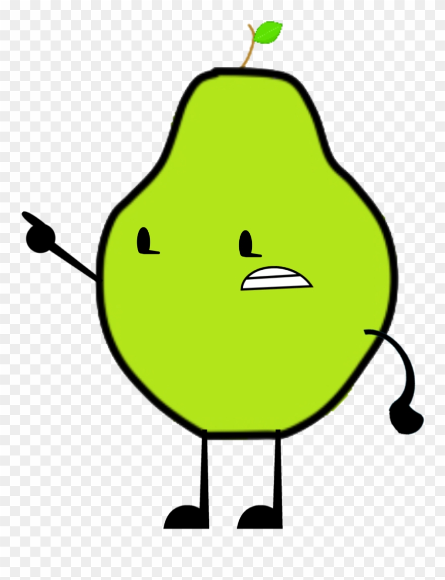 Pear Clipart Happy Pear - Png Download