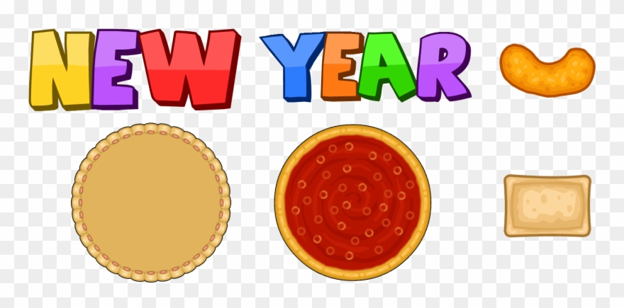 New Year Ingredients Clipart