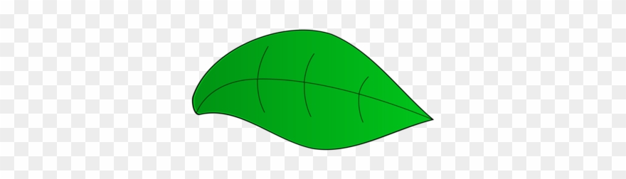 Green Leaf Line Angle Headgear Clipart