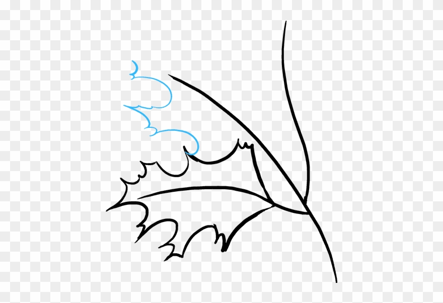 How To Draw Fall Oak Clipart