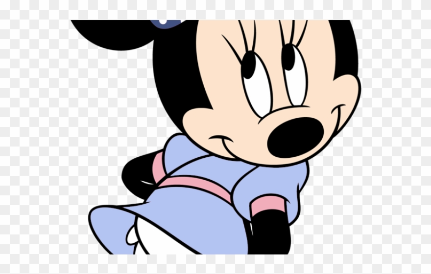 Minnie Mouse Clipart Blue - Png Download