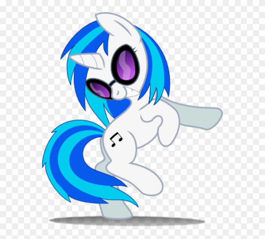 Dj P0n-3 / Vinyl Scratch Clipart