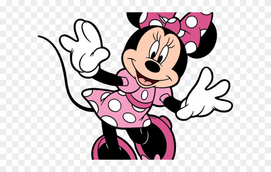 Minnie Mouse Clipart Pink - Png Download
