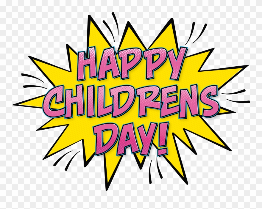 Children S Day Comics Speech Bang Style Clipart