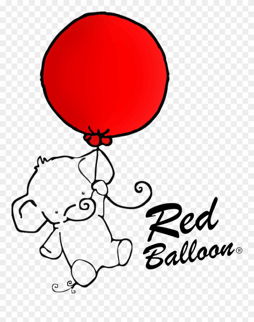 Red Balloon Logo Clipart