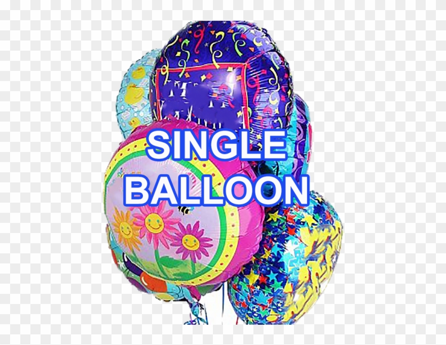 Single Balloons Clipart