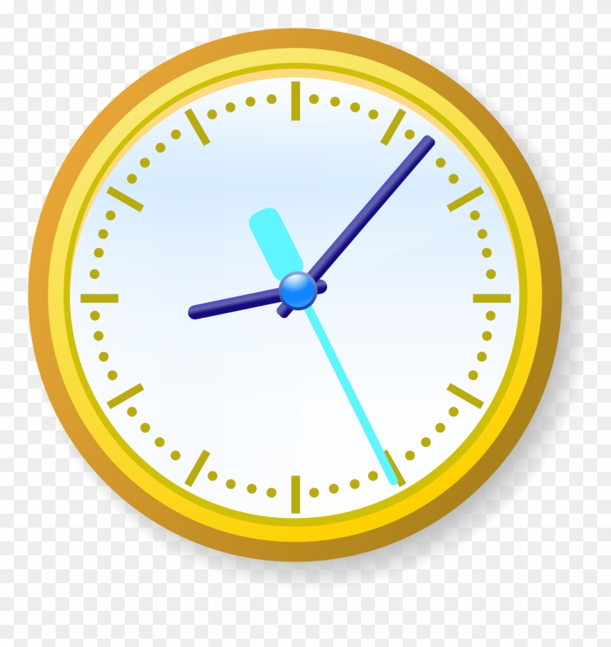 Clip Art Clock Svg Second - Png Download
