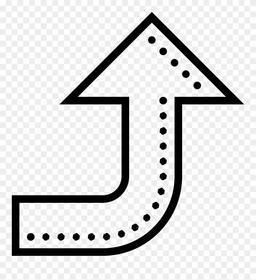 Up Vector Right Arrow Clipart