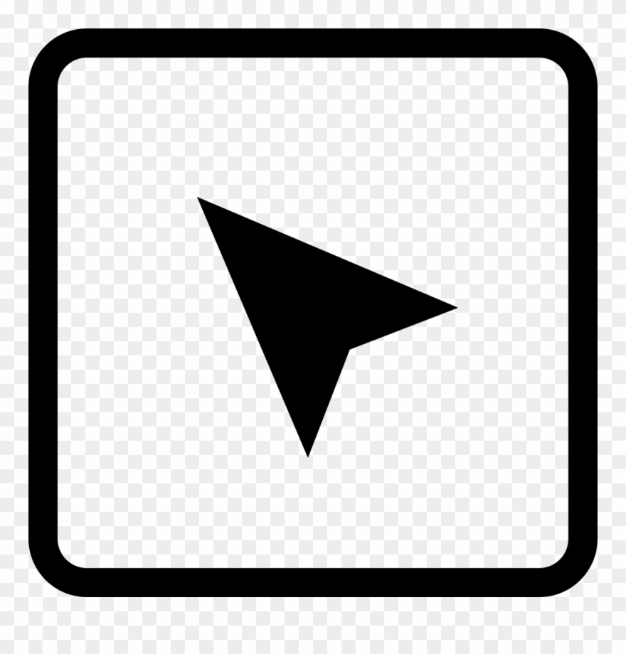 Arrow Symbol Upper Left Clipart