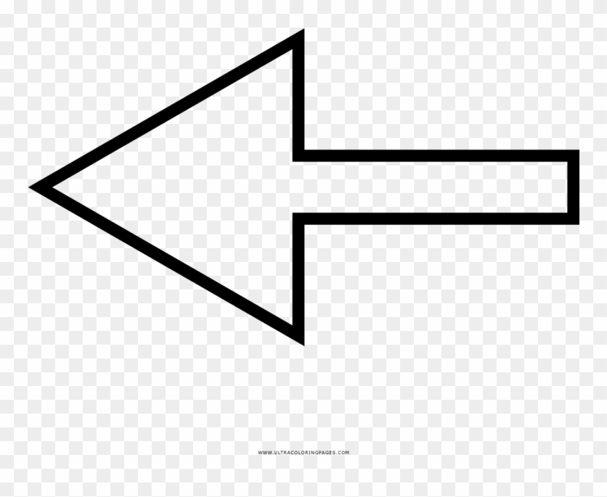 Arrow Coloring Page Clipart