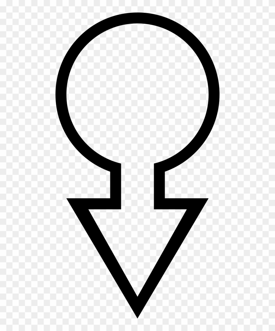 Circle With Arrow Symbol Clipart