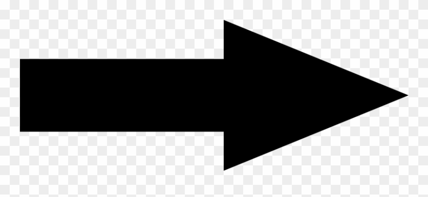 Simple Black Arrow Png Clipart