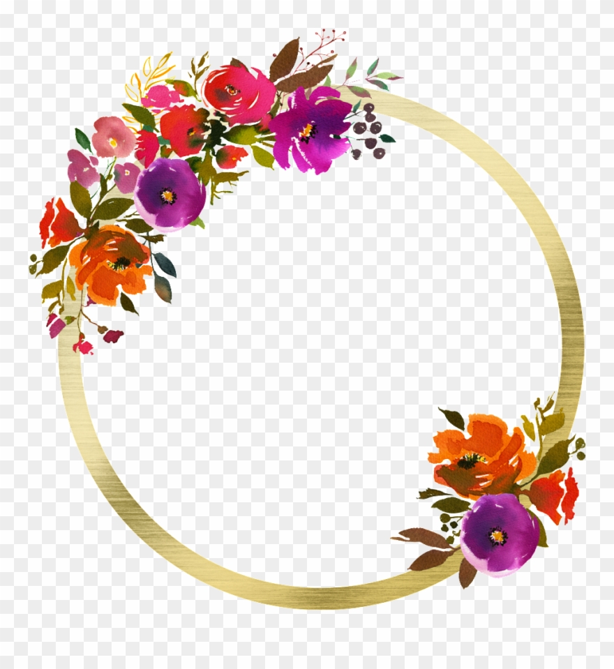 This Graphics Is Hand Painted Floral Png Transparent Clipart