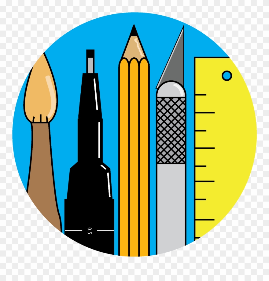 25mm Button Badge Design Clipart