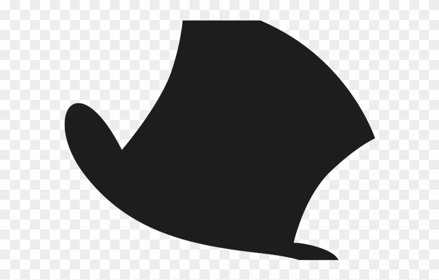 Straw Hat Clipart Black And White - Png Download