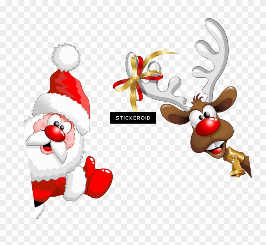 Christmas Santa Claus Red Hat Clipart