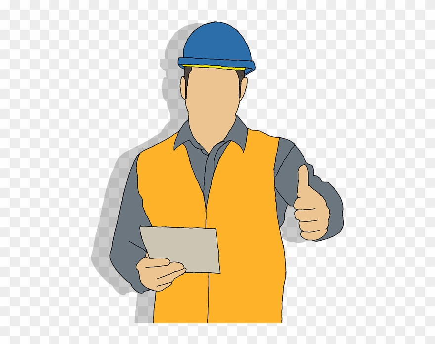 Industrial Worker Clipart Architecture Construction - Png Download