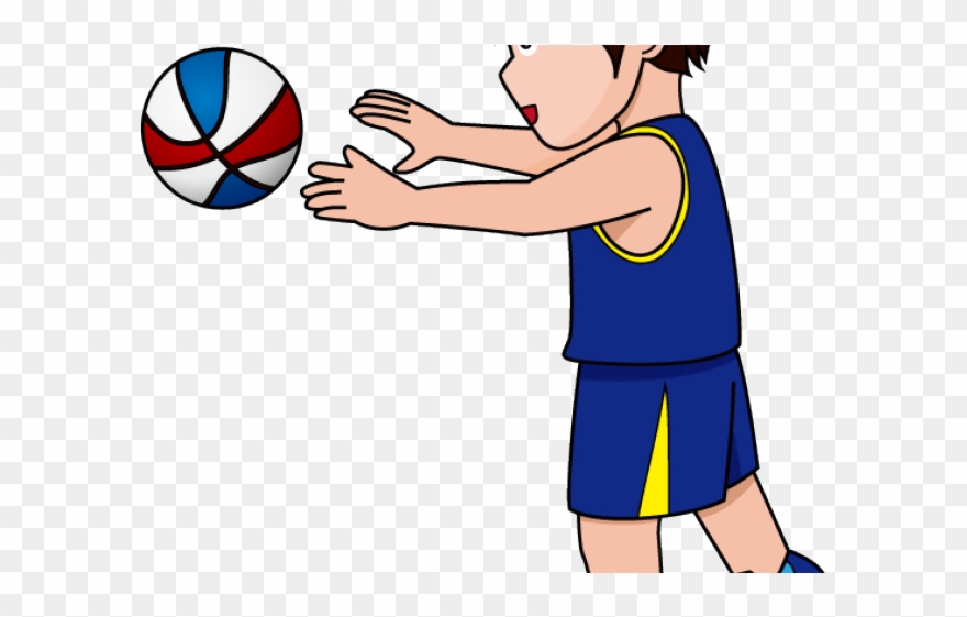 Basketball Clipart Hand - Png Download