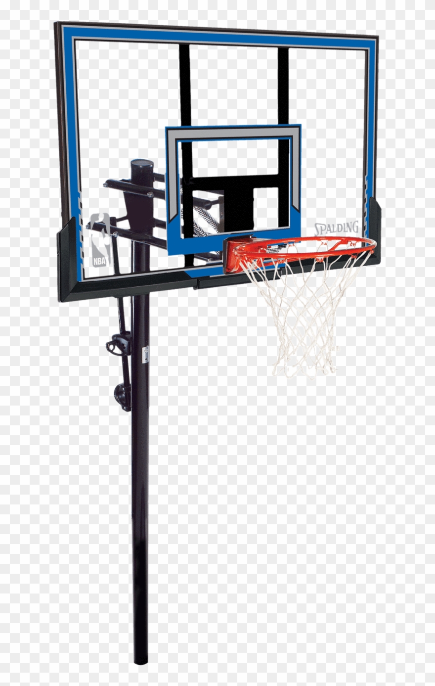 In Ground Basketball Hoop Clipart