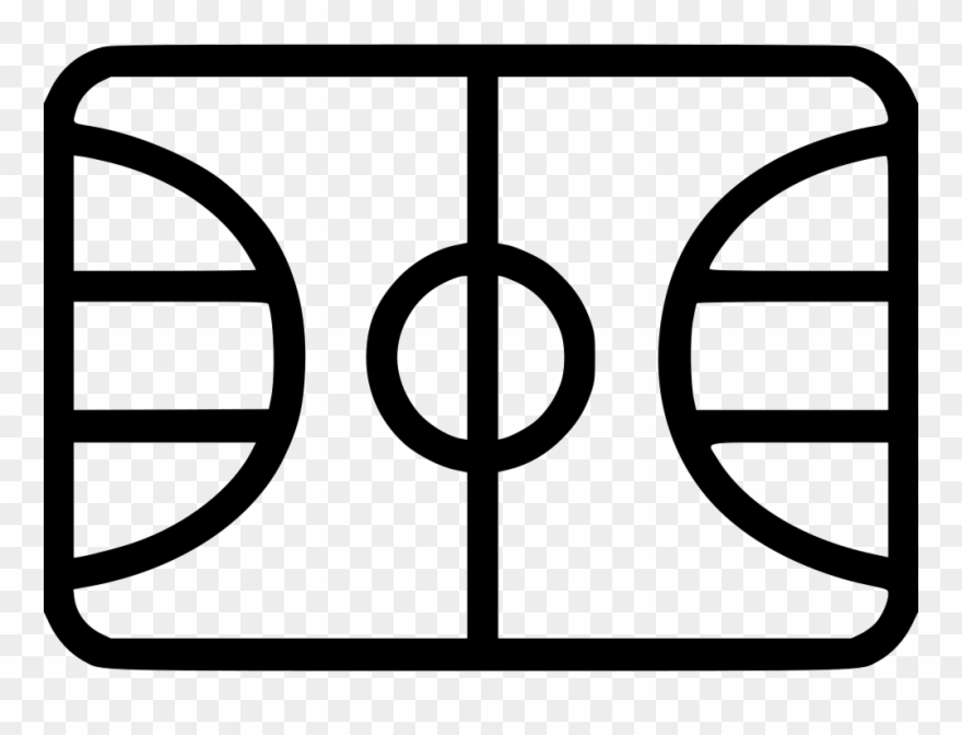Basketball Court Comments Clipart