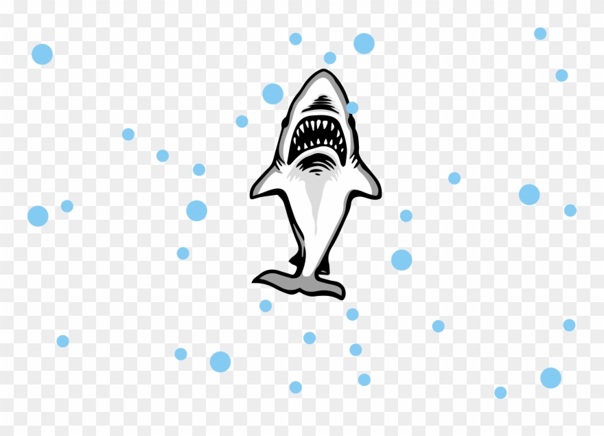 Great White T Shirt Clipart