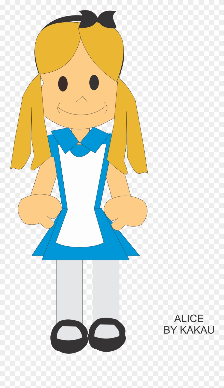 Alice - Criação Kakau Clipart