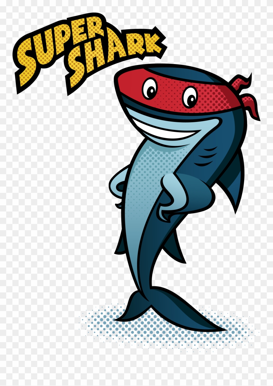 Masks Clipart Shark - Png Download