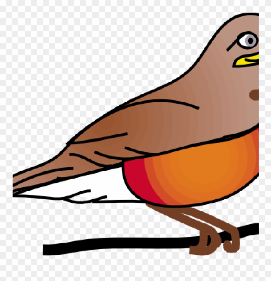 Robin Clipart Amercan Clip Art At Clker Vector Online - Png Download