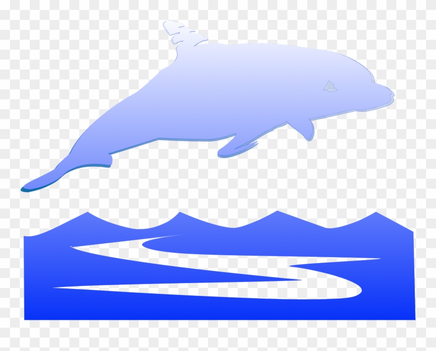 Blue Dolphin, Graphic, Whale, Fish, Blue, Hq Photo Clipart