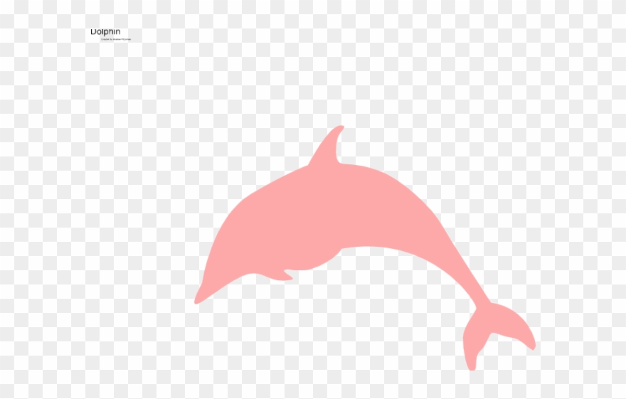 Pink Dolphin Clipart - Png Download