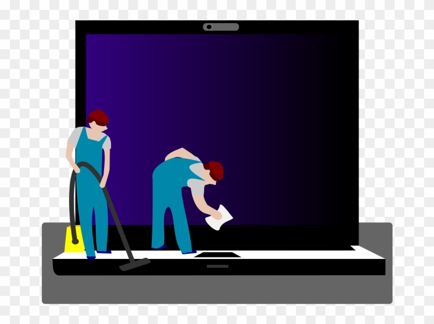 This Free Icons Png Design Of Laptop Cleaning , Png Clipart